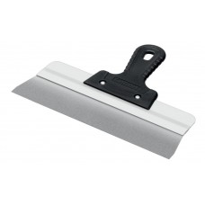 Усиленный фасадный нержавеющий шпатель 300 мм алюминиевая направляющая 1к ручка СИБИН 10083-30