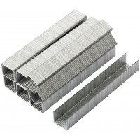 Скобы для степлера закаленные 11,3 мм х 0,7 мм, (узкие тип 53) 10 мм, 1000 шт. (31363)