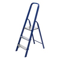 Стремянка, 3 ступени, стальная, Сибртех (97843)