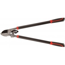 Сучкорез, лезвия 85 мм, наковальня, храповый механизм, металл.ручки с прорез.рукоятками 730 мм (77121)