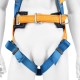 Удерживающе-страховочная привязь, модель УСП II, наплечные и набедренные лямки, высокий кушак Сибртех (89507)