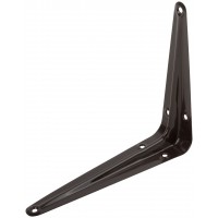 Уголок-кронштейн коричневый 125х150 мм (0,7 мм) (66023)