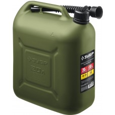 Канистра пластиковая усиленная 20 л ЗУБР Профессионал 38365-20