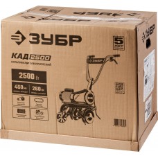 Культиватор электрический 2500 Вт ЗУБР КАД-2500