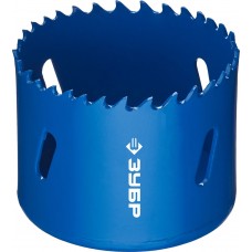 Коронка биметаллическая 57 мм, сталь Р6М5 ЗУБР 29531-057_z01