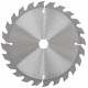 Диск пильный для циркулярных пил по дереву, технический рез с гвоздями 185 х 20/16 х 24T (37704)
