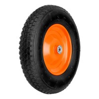 Колесо пневматическое 4.80/4.00-8 D 380 мм, внутренний подшипник D 12 мм, длина оси 80 мм Palisad (68946)