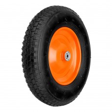Колесо пневматическое 4.80/4.00-8 D 380 мм, внутренний подшипник D 12 мм, длина оси 80 мм Palisad (68946)