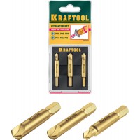 Набор экстракторов поврежденного крепежа, 3 шт KRAFTOOL 26770-H3