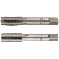 Метчики метрические, легированная сталь, набор 2 шт. М10х1,0 мм