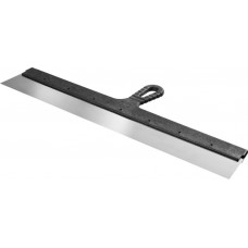 Нержавеющий фасадный шпатель 600 мм пластиковая ручка СИБИН 10079-600_z01