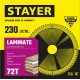 Диск пильный по ламинату Laminate STAYER 230x32/30 мм 72Т аккуратный рез 3684-230-32-72_z01  