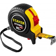 Рулетка 10 м х 25 мм Stabil Professional STAYER 34131-10