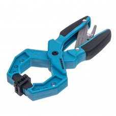 Струбцина клещеобразная 1-1/2, пластиковый корпус, храповой механизм жесткой фиксации, 38 мм Gross (20801)