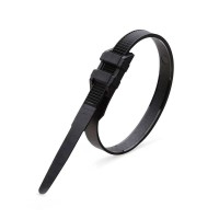 Стяжка нейлоновая КСУ 9х610 (черн) (100шт) (Fortisflex) (91704)