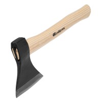 Топор ТП11-06, 600 г, в сборе, кованый, деревянное топорище Сибртех