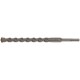 Бур по бетону CUTOP, Profi Plus - двойная спираль, три пылеотводящие кромки, 18 x 260 мм (49-18260)