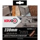 Диск алмазный Турбо с фланцем по граниту 230 x 2,0Е x 2,8 x 10Н x М14 KRUGO (RTB09AM14)