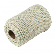 Фал плетеный капроновый с сердечником, 10 мм, L 100 м, 24-прядный, Сибртех (93971)