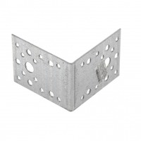 Крепежный уголок 1.7 мм, КU 90 x 90 x 65 мм Сибртех (46405)