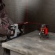 Лазерный уровень CRL-30R, 30 м, красный луч, батарейки, резьба 5/8 MTX (35034)