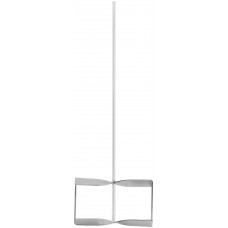 Миксер для строительных смесей оцинкованный усиленный Профи 212х600 мм (04276)