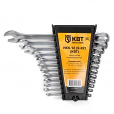 Набор гаечных комбинированных ключей НКК-12 (6-22) (КВТ) 78367