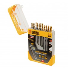 Набор сверл по металлу, 1,5-6,5 мм, HSS-Tin, Golden Tip, 13 шт Denzel (72318)