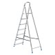 Стремянка, 7 ступеней, стальная, оцинкованная Сибртех (97839)