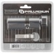Цилиндровый механизм PALLADIUM асимметричный, 90 мм, ключ-завертка, хром (67247)