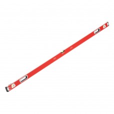 Уровень алюминиевый, магнит, фрезерованный, 3 глазка (1 зеркальный) двухкомпонентные рукоятки, 2000 мм Matrix (34736)