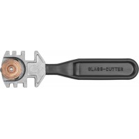 Стеклорез роликовый 3 режущих элемента, пластмассовая рукоятка ЗУБР 3360_z01