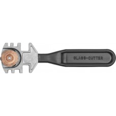 Стеклорез роликовый 3 режущих элемента, пластмассовая рукоятка ЗУБР 3360_z01