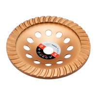 Чашка алмазная зачистная, 180 мм, турбо Matrix (72999)