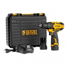 Дрель-шуруповерт аккумуляторная CDQ-12, Li-Ion, 12 В Denzel (26106)