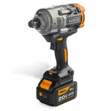 Гайковерт ударный аккумуляторный RUNTEC PRO 3/4, 20В, 2*6Ач, 1600Нм, RUNTEC, RT-IW1600