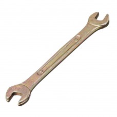 Ключ рожковый, 6 х 7 мм, желтый цинк Сибртех