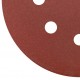 Круги шлифовальные с отверстиями (липучка), алюминий-оксидные, 125 мм, 5 шт. Р 240 (39789)