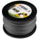 Леска для триммера двухкомпонентная витой квадрат, 2,7мм х 196м, на DIN катушке EXTRA CORD Denzel (96824)