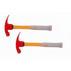 Молоток-кирочка 600 гр BeCu рукоятка фиберглас, искробезопасный 184-1002, HORTZ