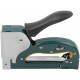 Степлер для узких скоб тип 53, 4-14 мм, регулировка силы удара, рессорный механизм, металлический корпус (32122)