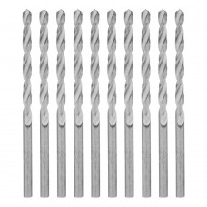 Сверло по металлу, 3,3 мм, полированное, HSS, 10 шт, цилиндрический хвостовик Matrix
