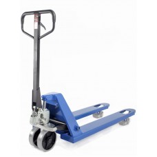 Тележка гидравлическая 2500 кг 1150 мм резиновые колеса TOR AC (серия G) (1050174)