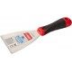 Шпатель нержавеющий 80 мм, профилированное полотно, двухкомпонентная ручка ЗУБР 10072-08