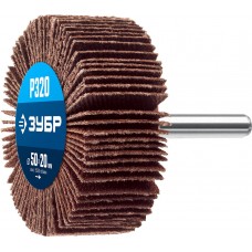 Круг шлифовальный лепестковый d 50 x 20 мм, P320, на шпильке d 6 мм ЗУБР Профессионал 36601-320_z01