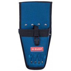 Кобура для шуруповерта с отделениями для бит и сверл ЗУБР 38630