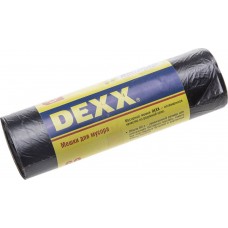 Мусорные мешки 60 л, 20 шт, черные DEXX 39150-60