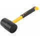 Киянка резиновая, фиберглассовая ручка 65 мм ( 680 гр )