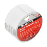 Лента клейкая алюминиевая, 50 мм х 10 м Matrix (89071)
