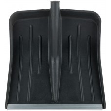 Лопата для уборки снега большая пластиковая, без черенка 420х420 мм (68100)